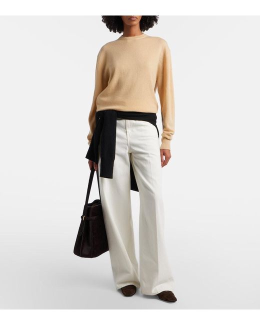 Totême Natural Cashmere Sweater