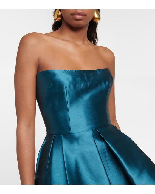 alex perry elyse strapless silk-faille mini dress Alex Perry, Elyse strapless silk-faille mini dress New Wedding Dress Save 73%