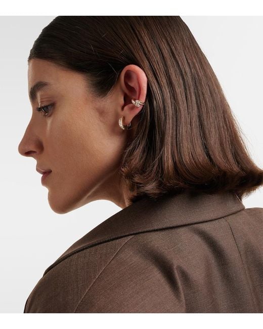 Anita Ko White Hannah 18Kt Earrings With Diamonds