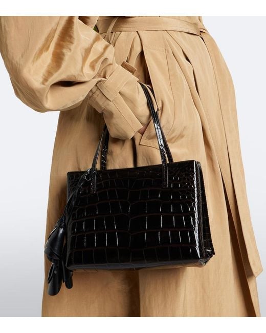 Magda Butrym Black Barbara Medium Leather Top-Handle Bag