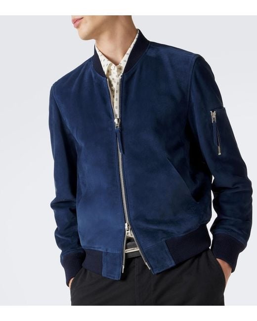 Bomber di Tom Ford in Blue da Uomo