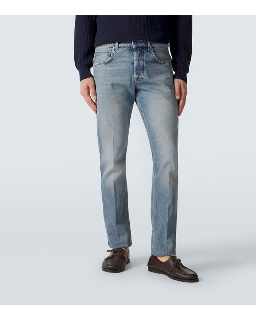Lardini Blue Slim Jeans for men