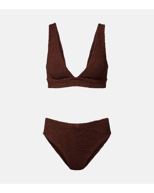 Hunza G Brown Angel Bikini
