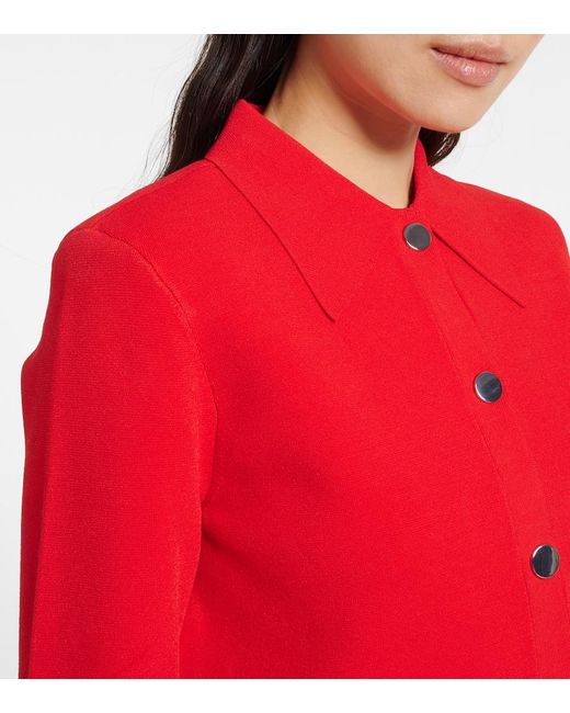 Veronica Beard Red Katia Jacket