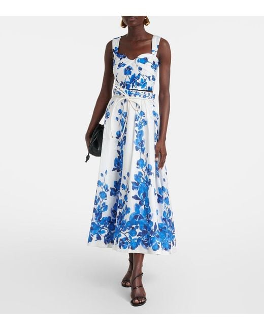 Rebecca Vallance Orchid Blues Floral Top