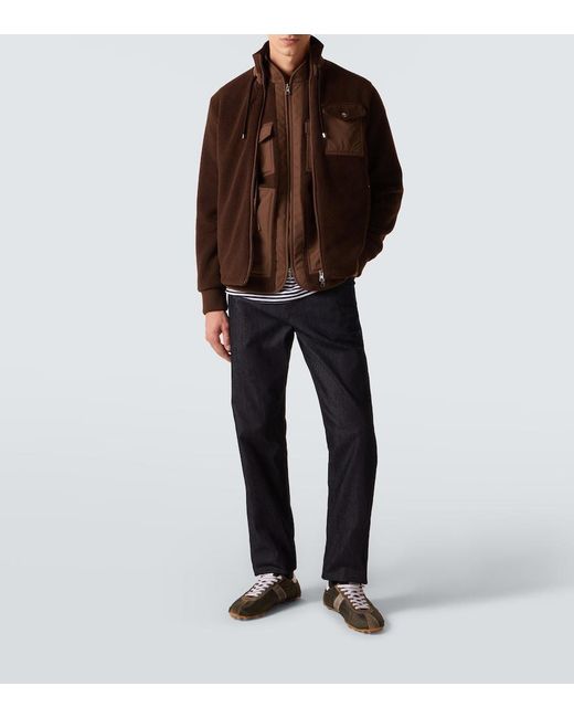 Moncler Brown Gilet for men