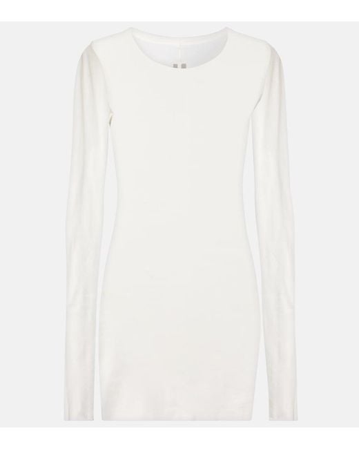 Top De Algodon Rick Owens de color White