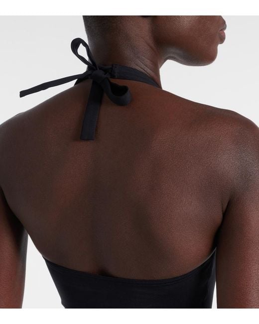 Eres Black Legendaire Halterneck Swimsuit