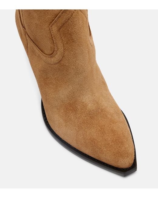 Isabel Marant Brown Suede Ankle Boots