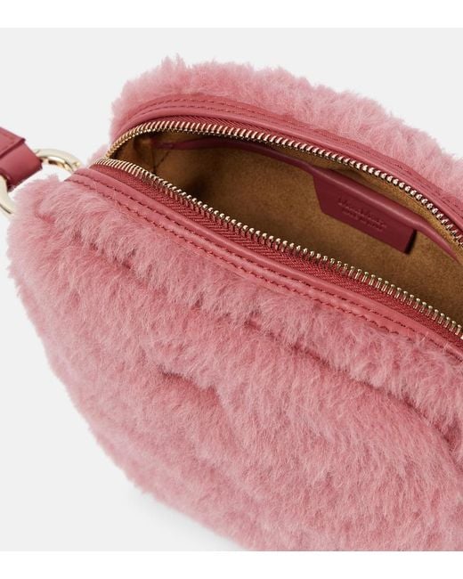 Max Mara Pink Small Teddy Camera Bag