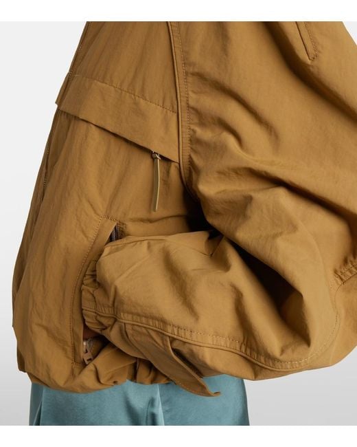 Acne Brown Logo Jacket