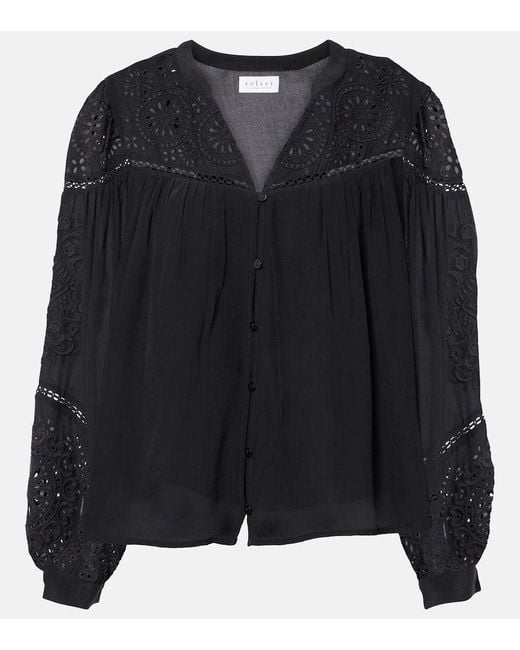 Blusa Libby di Velvet in Black
