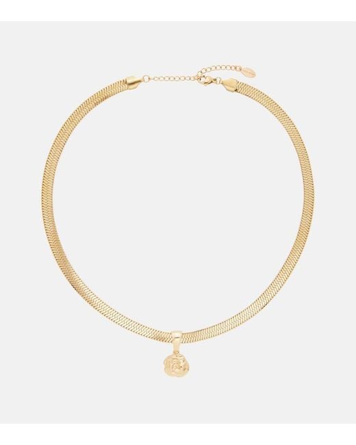 Magda Butrym Metallic Plated Chain Necklace