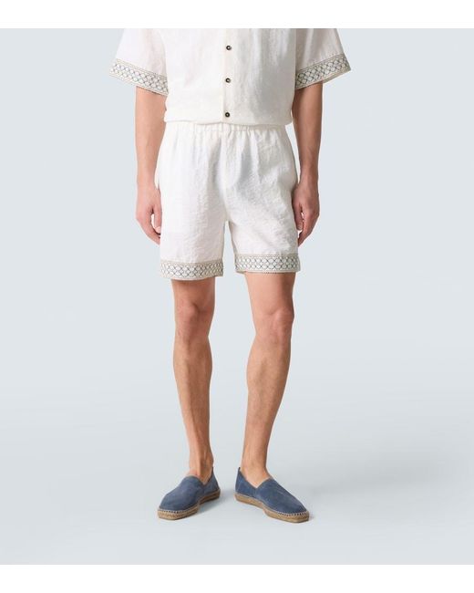 Bermuda Commas pour homme en coloris White