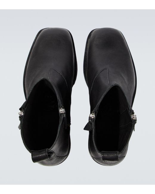 Our Legacy Daimyo Leather Ankle Boots in Black for Men | Lyst UK