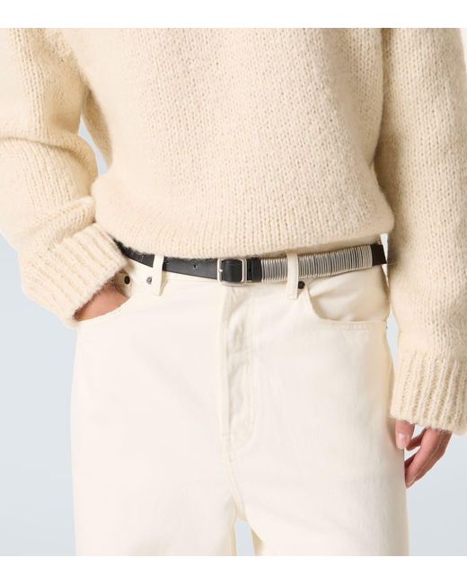 Jil Sander Guertel Aus Leder in Black für Herren