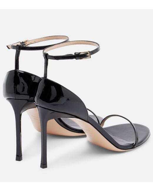 Tom Ford Metallic Vertigo Patent Leather Sandals