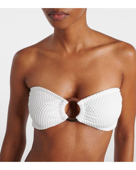 Top De Bikini Carlotta Alexandra Miro de color White