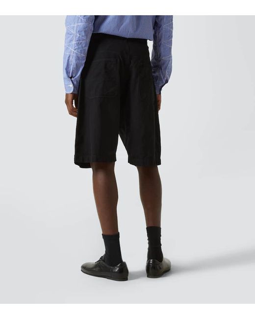 Junya Watanabe High-Rise Shorts in Black für Herren