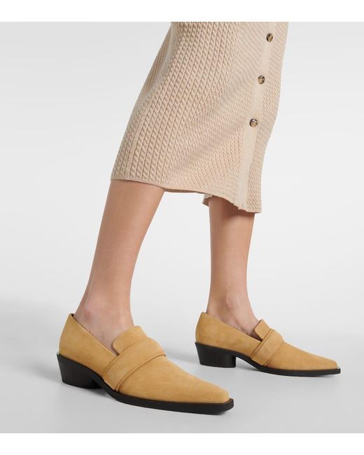 Mocassins Bronco En Daim Proenza Schouler en coloris Natural