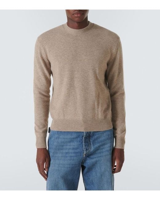 Bottega Veneta Natural Cashmere Knitwear for men
