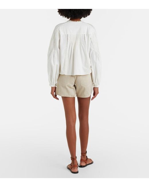 Citizens of Humanity Natural Billie Denim Shorts