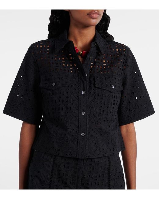 Camicia Spruce di Veronica Beard in Black
