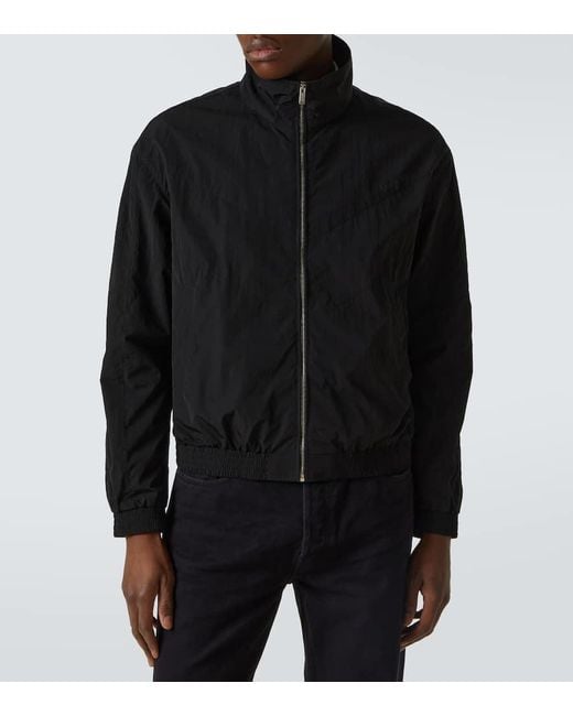 Chaqueta Con Cremallera Saint Laurent de hombre de color Black