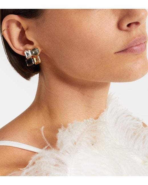 Orecchini Piccolo Bagnati di Jennifer Behr in White