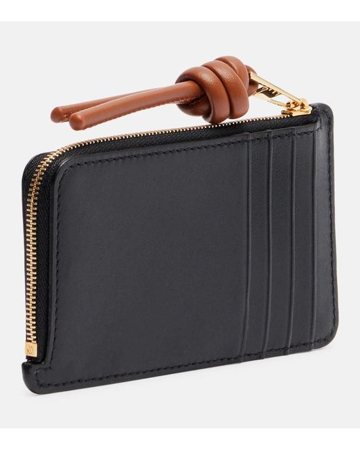 Loewe Black Leather Card Case