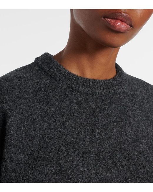 Proenza Schouler Black Randi Wool And Alpaca-Blend Sweater