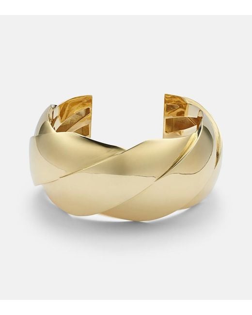 Ileana Makri Metallic Blaze 18Kt Cuff Bracelet