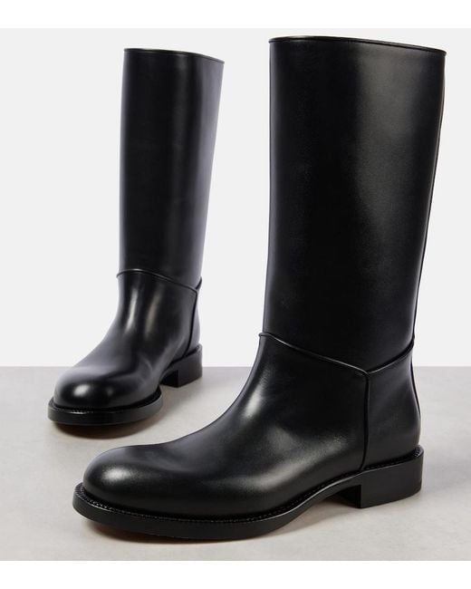 The Row Black Nobilis Boots