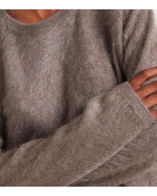 Lisa Yang Brown Pullover Lexia Aus Kaschmir