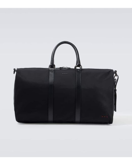 Kiton Weekender Mit Leder in Black für Herren