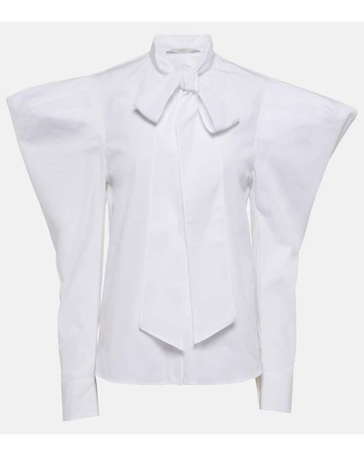 Camicia in cotone di Stella McCartney in White