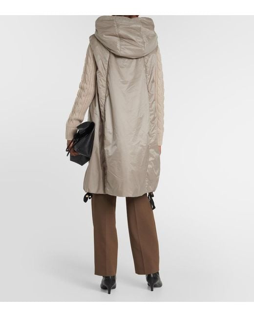 Max Mara Natural Greengi Padded Technical Vest