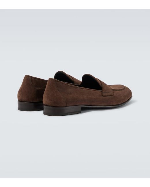 Mocassini Appia di Brioni in Brown da Uomo