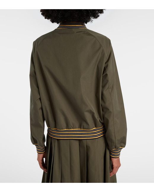 Prada Green Poplin Jacket