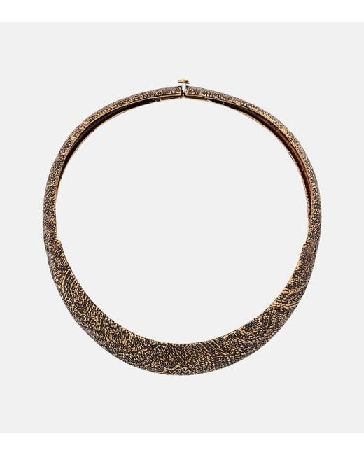 Etro Metallic Arnica Choker