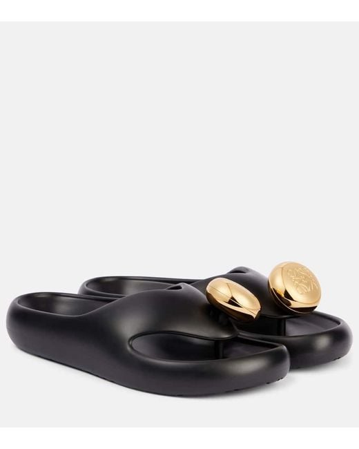 Loewe Black X Paula's Ibiza Foam Bubble Slides