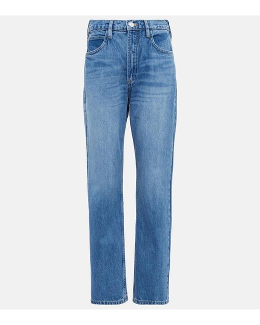 Jean Le High 'N' Tight A Taille Haute FRAME en coloris Blue