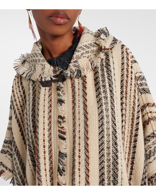 Isabel Marant Natural Poncho Iseline