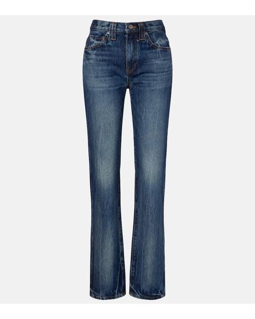 Jeans Regular Farley A Vita Alta di Khaite in Blue