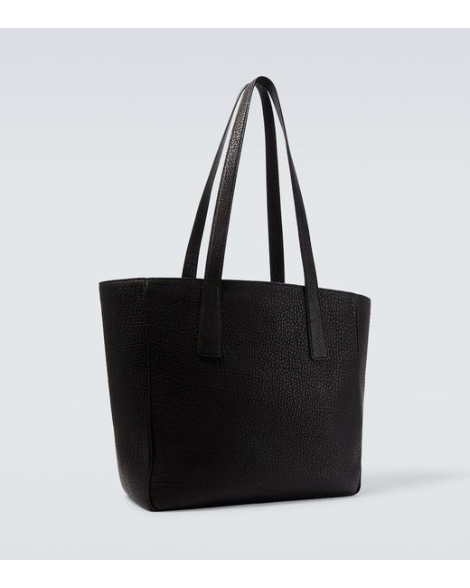 Borsa A Spalla Hector di The Row in Black da Uomo