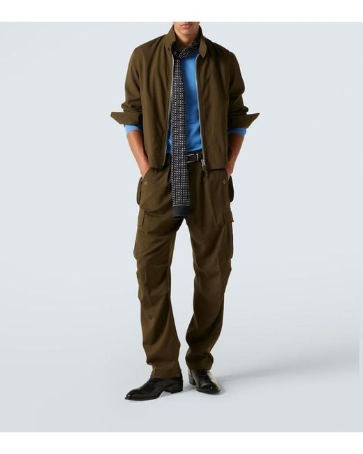 Tom Ford Blue Silk Sweater for men