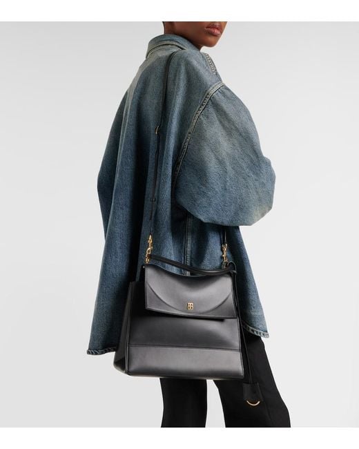 Balenciaga Black Nano Leather Tote Bag