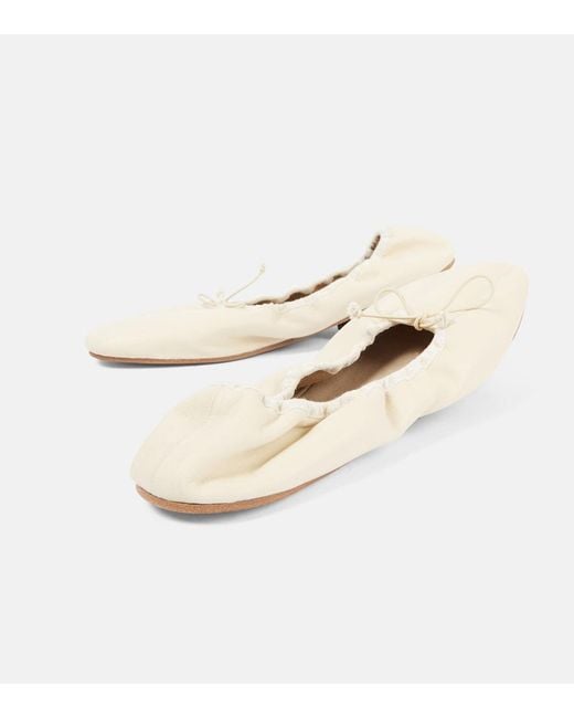 The Row Natural Round Ballet
