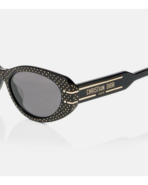 Occhiali Da Sole Cat-Eye Diorsignature B8U di Dior in Brown