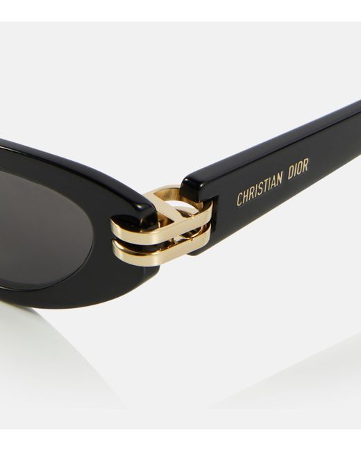 Dior C Dior B1u Cateye Sunglasses in Black Lyst